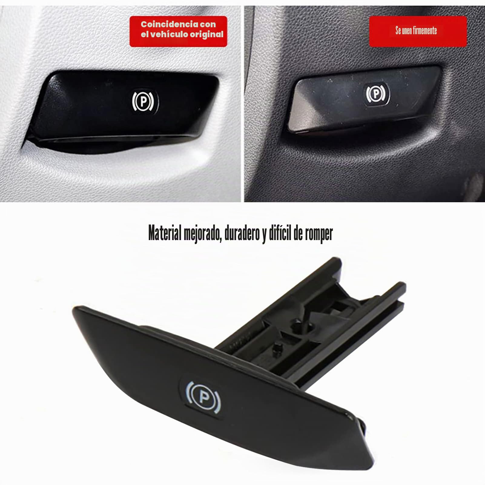 Manija de freno de mano para coche, interruptor de liberación del freno de mano A2044270020 para Mercedes W204 W212 W218 W207 X204