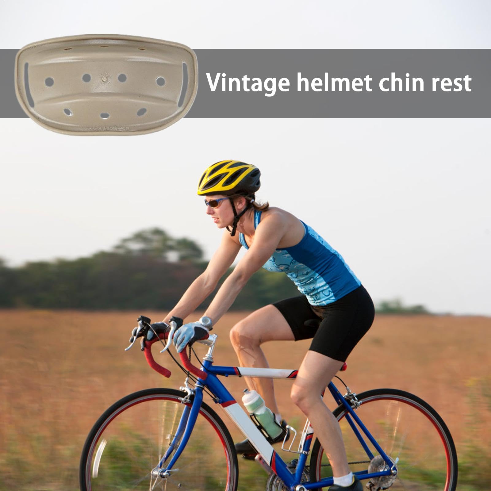 Mentonnière En Silicone Pour Casque – Amorti, Antidérapant, 12x3x6 Cm, Pour Vélo, Skate, Moto