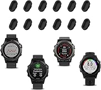 Vista 4 de KELIFANG Paquete de 10 tapones antipolvo para Garmin Fenix 7/7S/7X, 5/5S/5X, 6/6S/6X, Pro, Forerunner 935, Vivoactive 4/4S, Venu - Protector