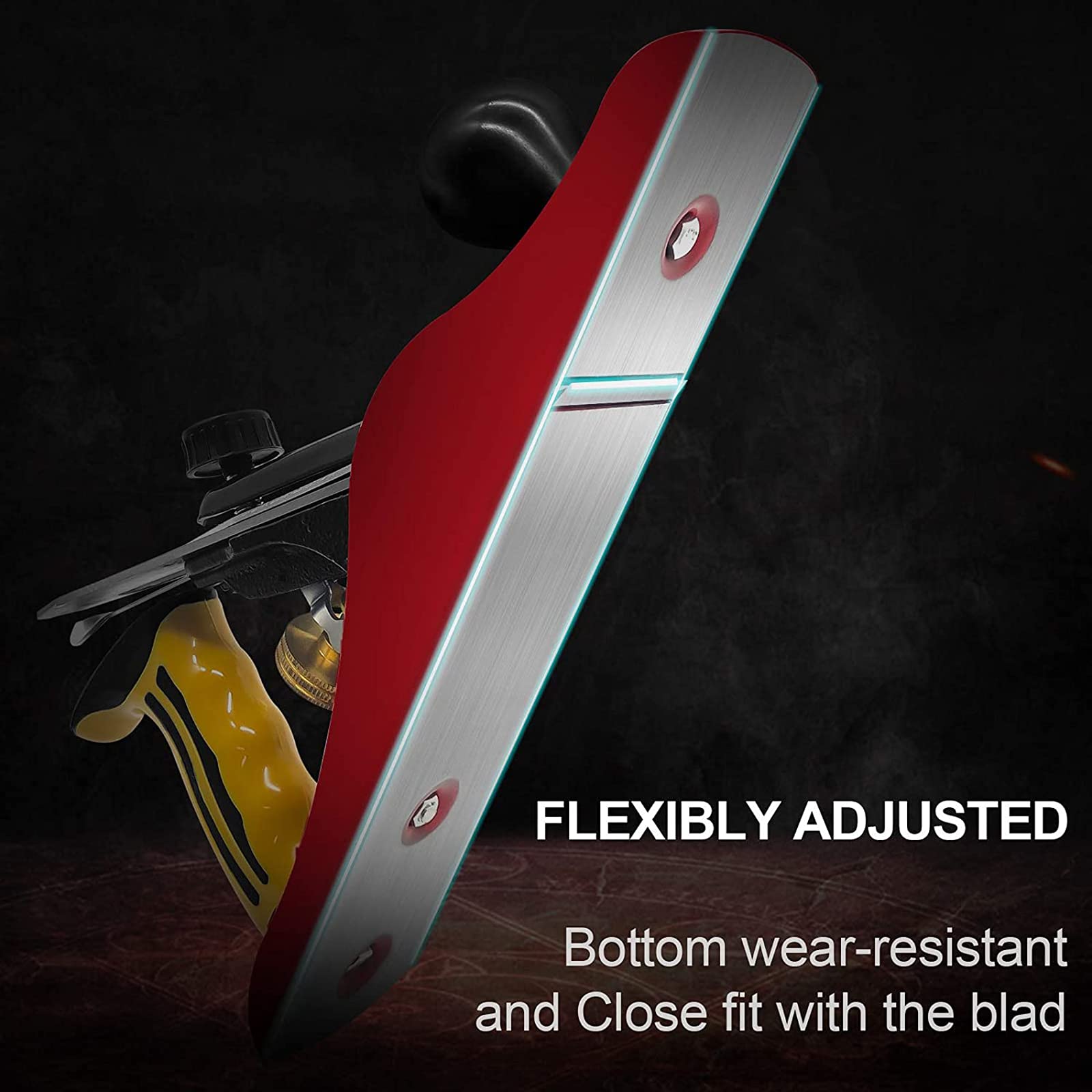 2 Pialle Regolabili Magnetiche - Per Lame Pialla Legno, Con Scatola Legno - Foto 8