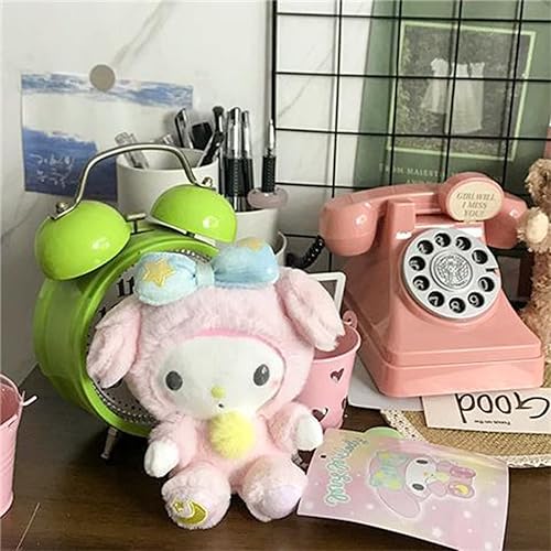 Miniatura 6 de Llavero de peluche lindo de dibujos animados de anime de 5 pulgadas (D)