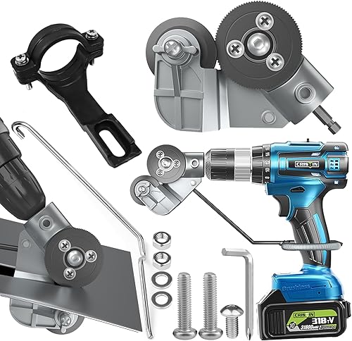 Nuevo cortador de metal de taladro eléctrico, accesorio de taladro de corte de chapa, cortador de chapa metálica, cortador de chapa, para cortar