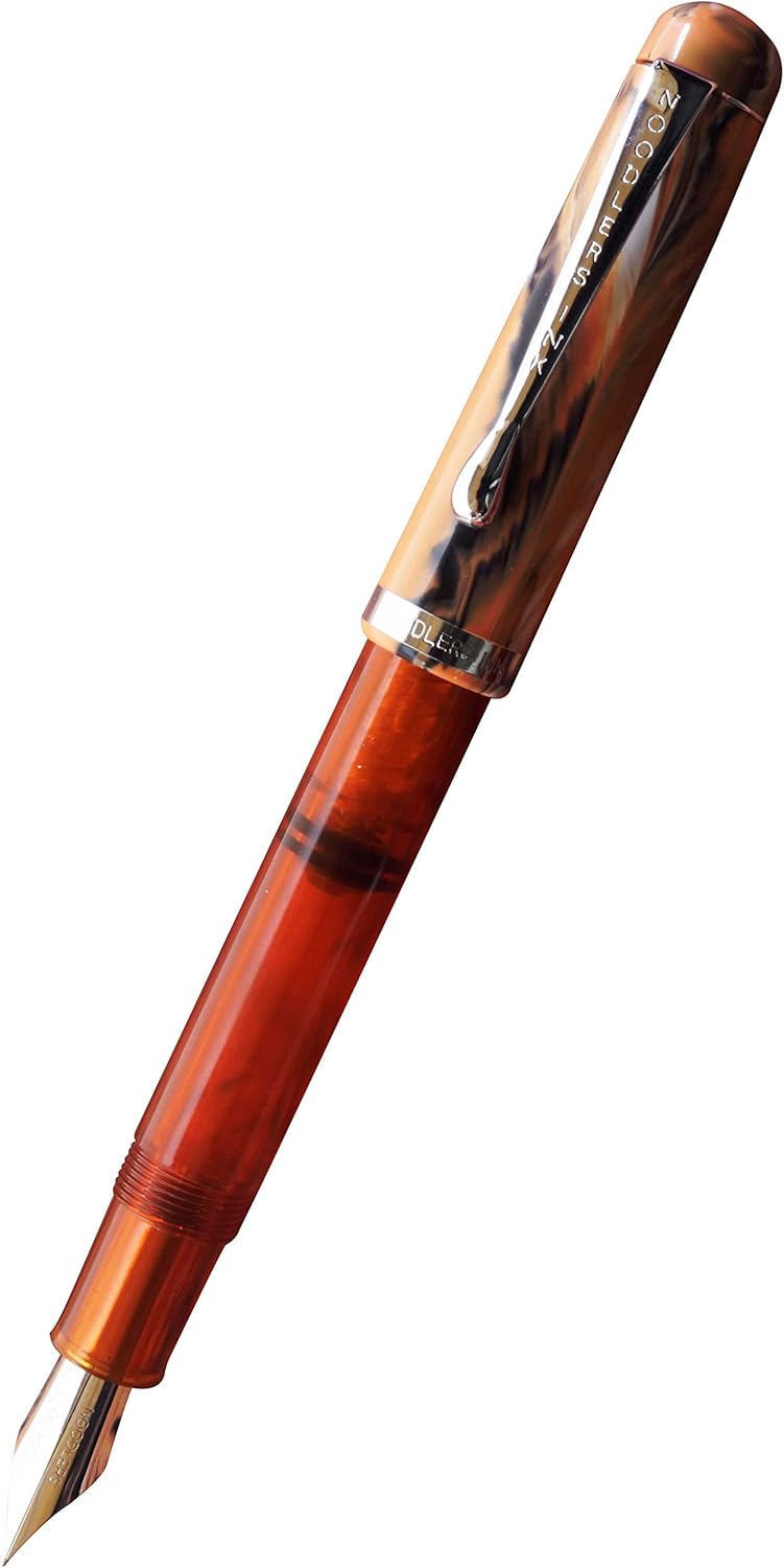 Noodler's Ink Konrad Flex Nib Tiger Tortoise Fountain Pen