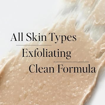 DIME Beauty Whipped Exfoliating Face Mask - Gentle Scrub with Salicylic Acid, Lactic Acid and 3-Size Cellulose Beads, Pore Cleansing, Smoothing Facial Exfoliator - 2 oz / 60 ml