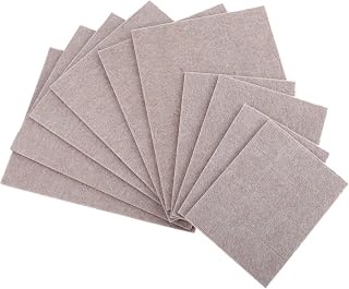 98Pcs Felt Furniture Floor Protectors for Chairs and Tables Beige