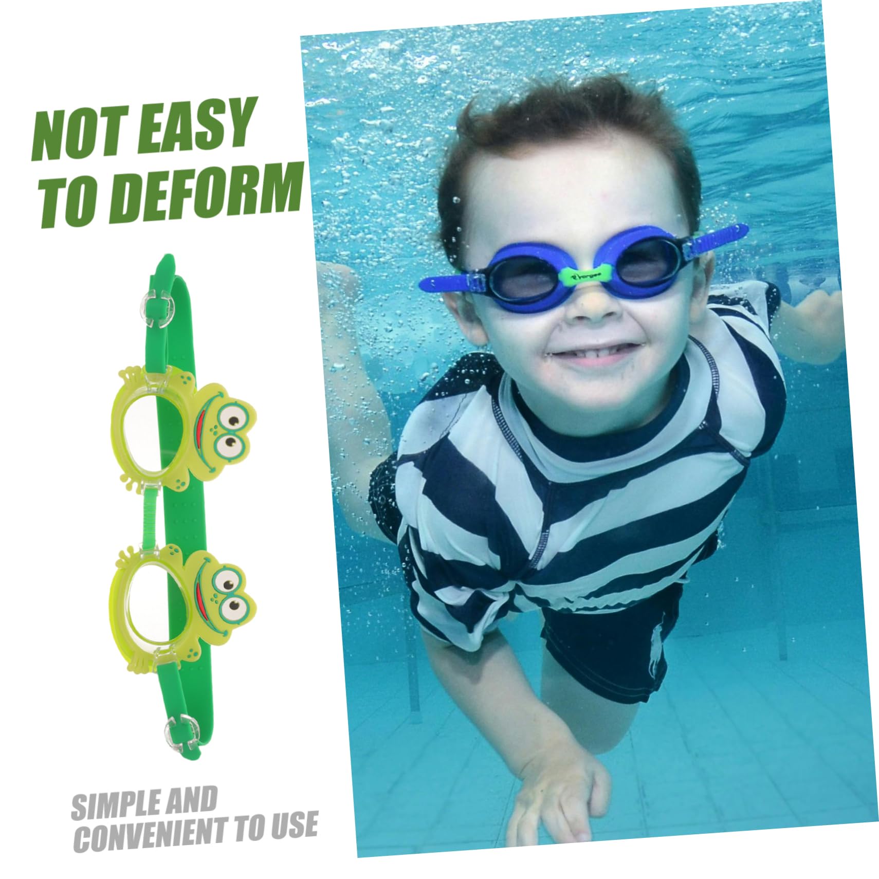BESPORTBLE Lunettes De Natation Pour Enfants Lunettes Enfants Lunettes De Natation Animal Baignade Lunettes Pour Enfants Fille Les -petits Des Lunettes De Protection Requin Pc