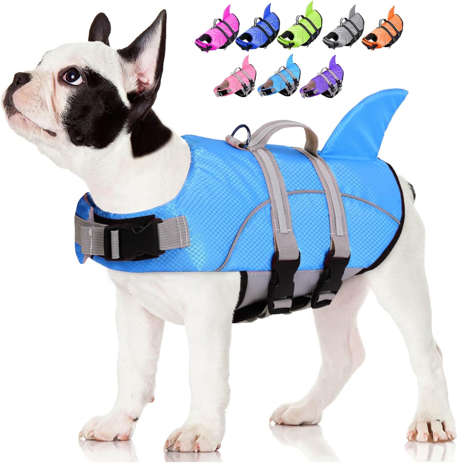 Amazon.com : AOFITEE Dog Life Jacket Ripstop Dog Life Vest, Reflective ...