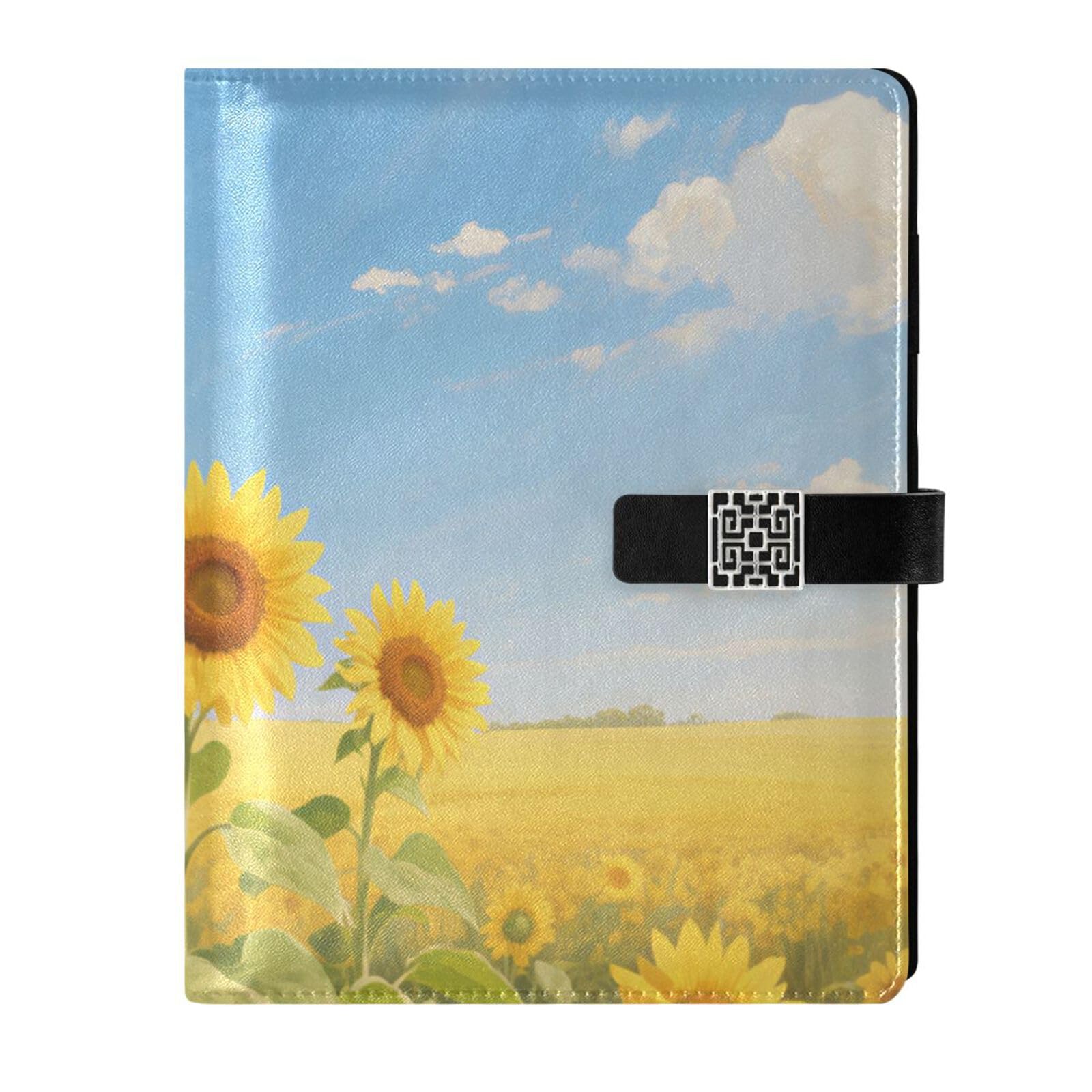 Carnet de notes ligné en cuir jaune imperméable 16,7 x 9,2 cm pour vos projets - 7