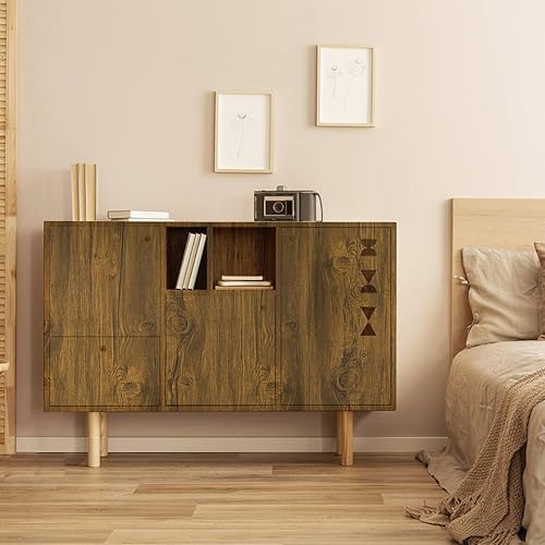 Miniatura 2 de Papel tapiz de madera marrón para despegar y pegar de 15.7 x 118 pulgadas, papel de contacto de grano de madera rústico extraíble, papel de pared