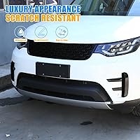 Vista 3 de LLKUANG Cubierta de ventilación de rejilla de parachoques delantero compatible con Land Rover Discovery 5 L462 2017-2023, accesorios decorativos