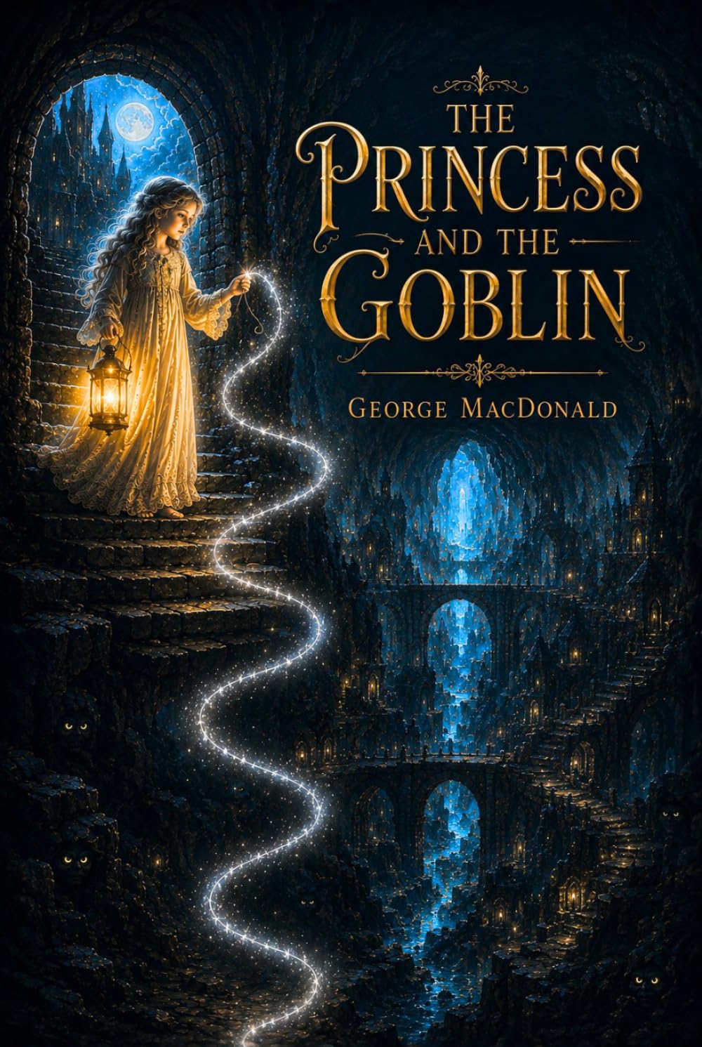 The Princess and the Goblin : A Timeless Children's Fantasy Adventure of Courage, Magic, and Hidden Kingdoms: with Original Illustrations