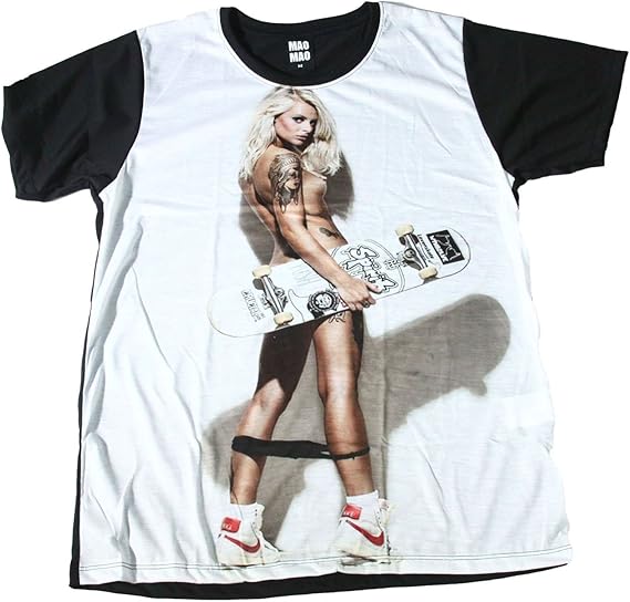 Amazon Mao Mao プリントtシャツ セクシーガール スケーター おもしろtシャツ メンズ 並行輸入品 Tシャツ カットソー 通販