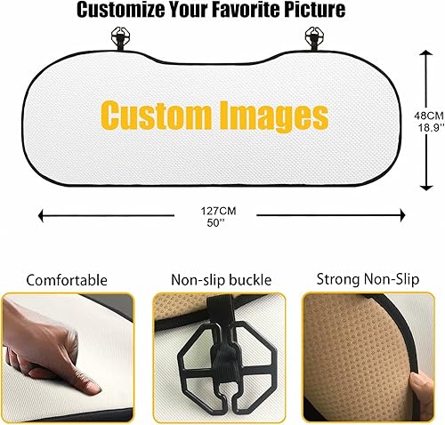 Miniatura 2 de Boho Mandala Flower Purple Print Accesorios de decoración de coche Lotus Tribal Cojines de asiento de coche Fundas de asiento interior para mujeres