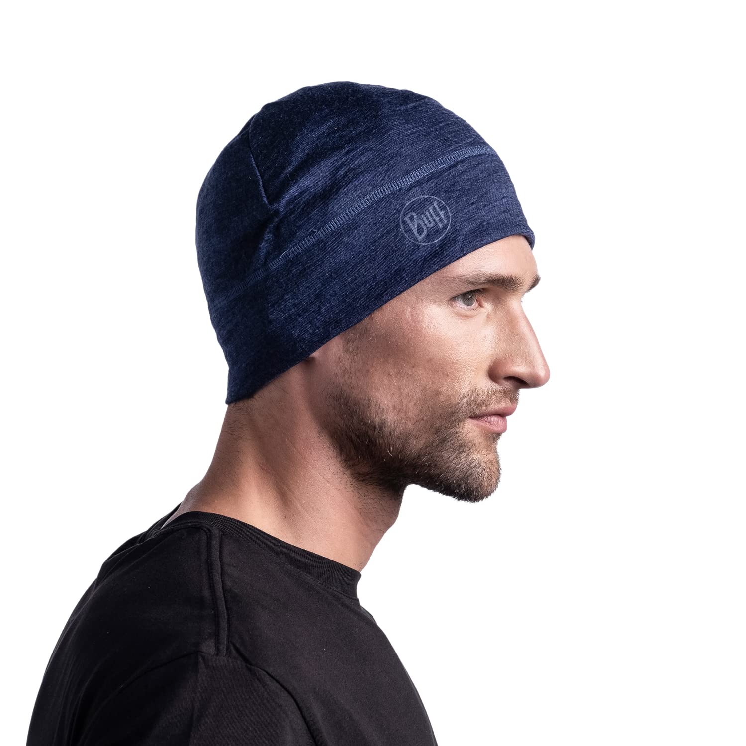 Buff® | Kapelusz Merino Lekki Wielofunkcyjny Szalik 100% Wełny Merino, Trekking, Outdoorowy, Zrównoważony, Dopasowany Krój Mężczyzna Kobiety