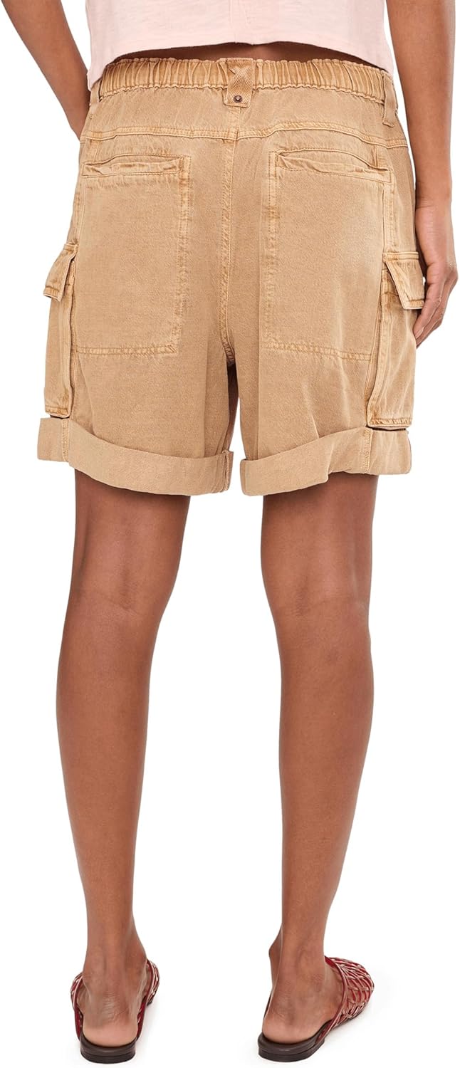 Free People Womens Frankie Washed Shorts - Image 4