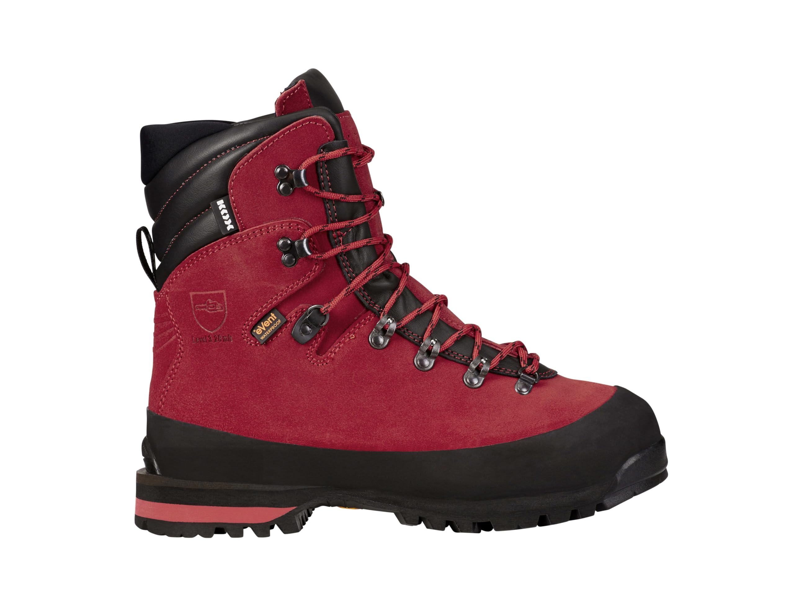 KOX Schnittschutzstiefel/Schnittschutzschuhe TRE Rot Größe 48