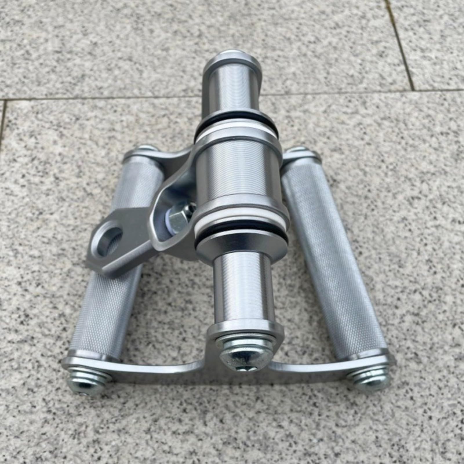DYK&NX Barras para Máquina de Poleas, Mango Paralelo Poleas Gimnasio Agarres Poleas | Asa de tríceps robusta Construcción de metal Control de agarre profundo