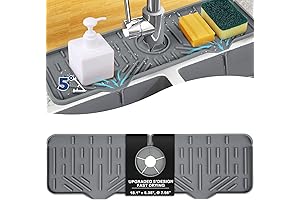 Silicone Faucet Handle Drip Catcher Tray for the Home