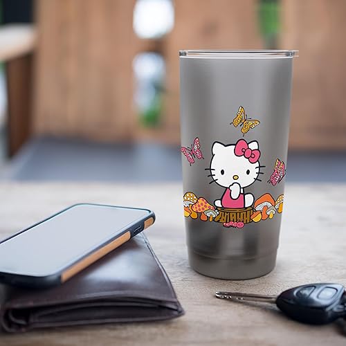 Miniatura 7 de Hello Kitty Vaso aislado de acero inoxidable mariposa