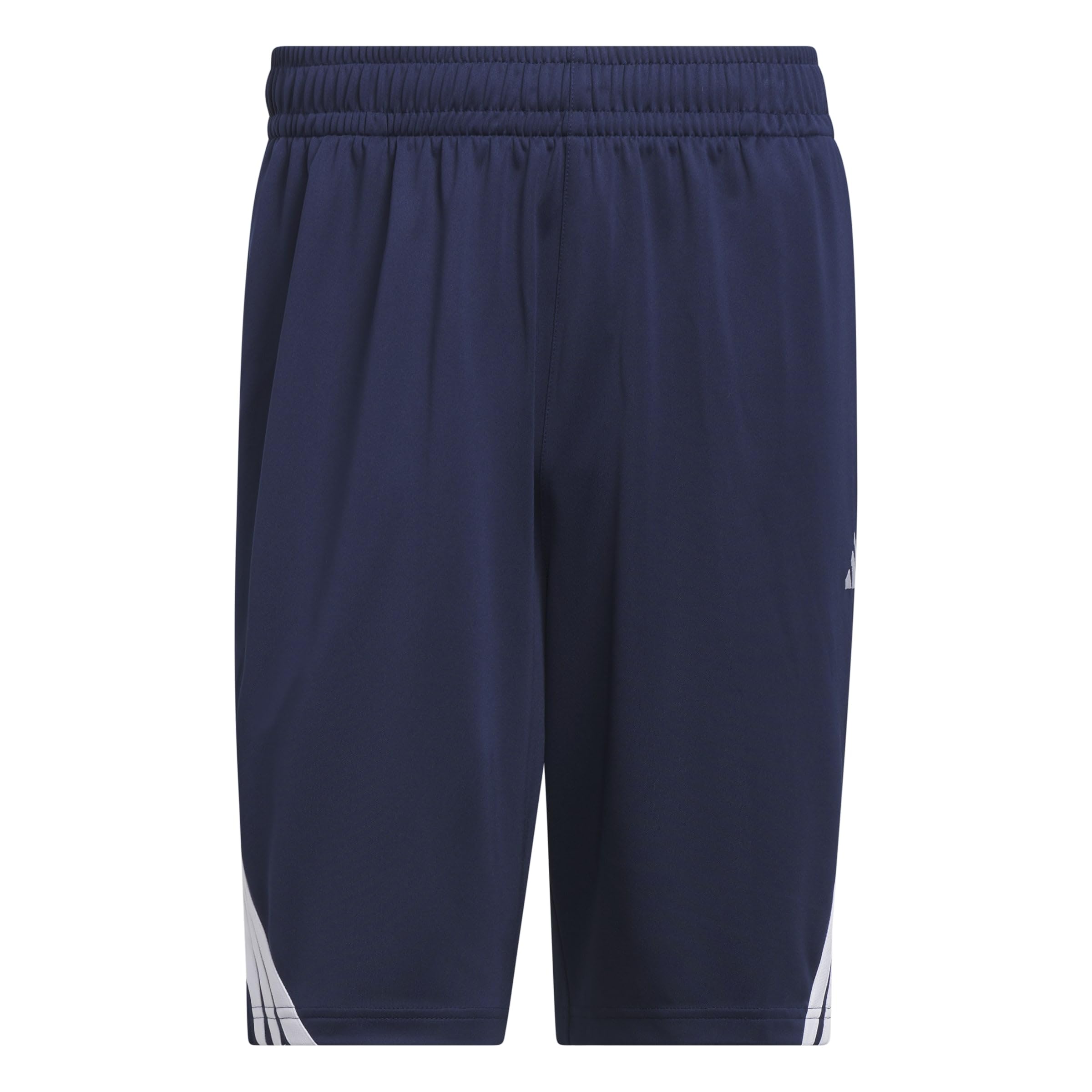 adidas Men's Legends 3-Stripes Basketball Shorts, TENABL/White, S 9 inch