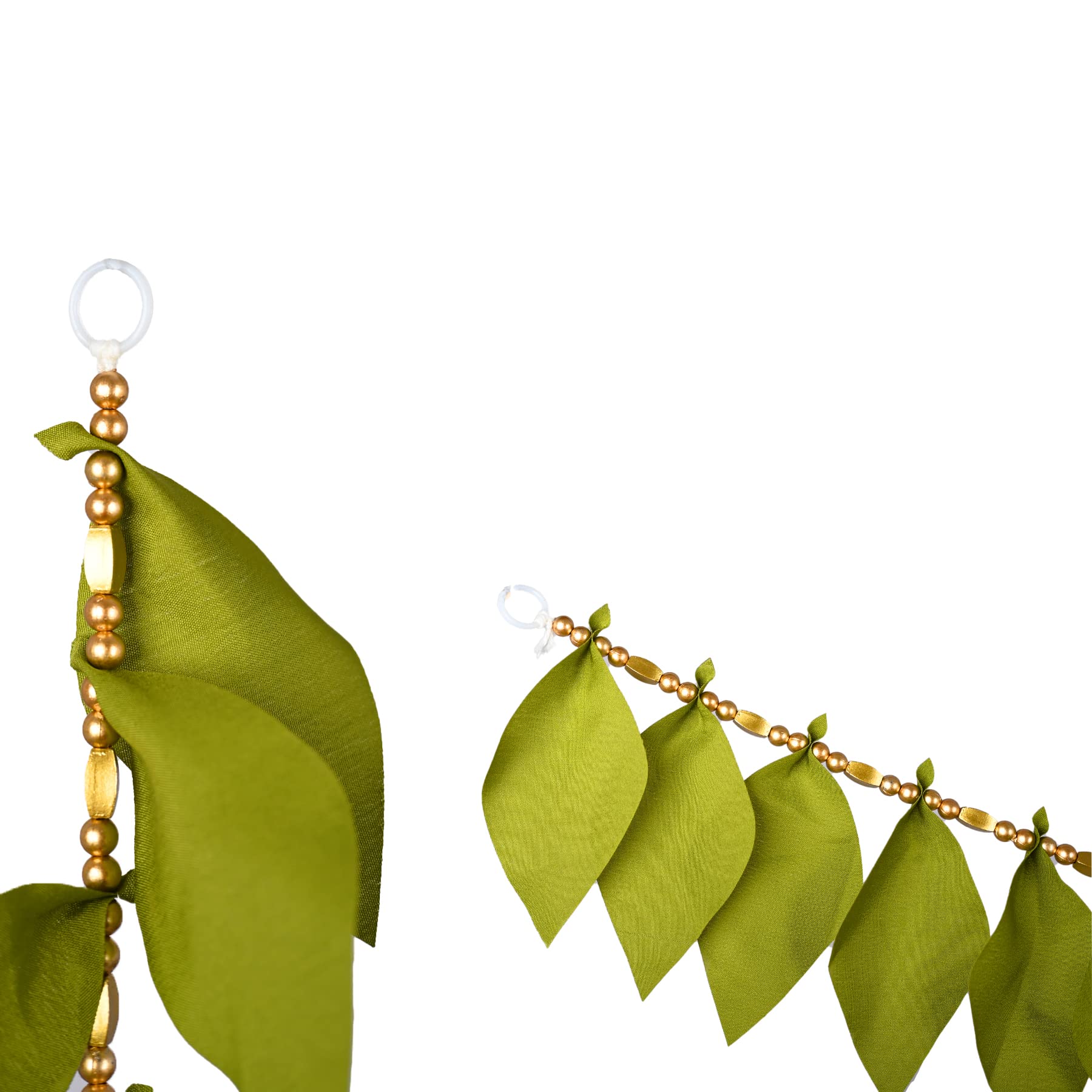 Toran Bandanwaar Artificial Flower Garland for Wall Door Hanging Home Temple Festival Wedding Function Party Decoration Décor and Gifting (Design 2) - Image 4