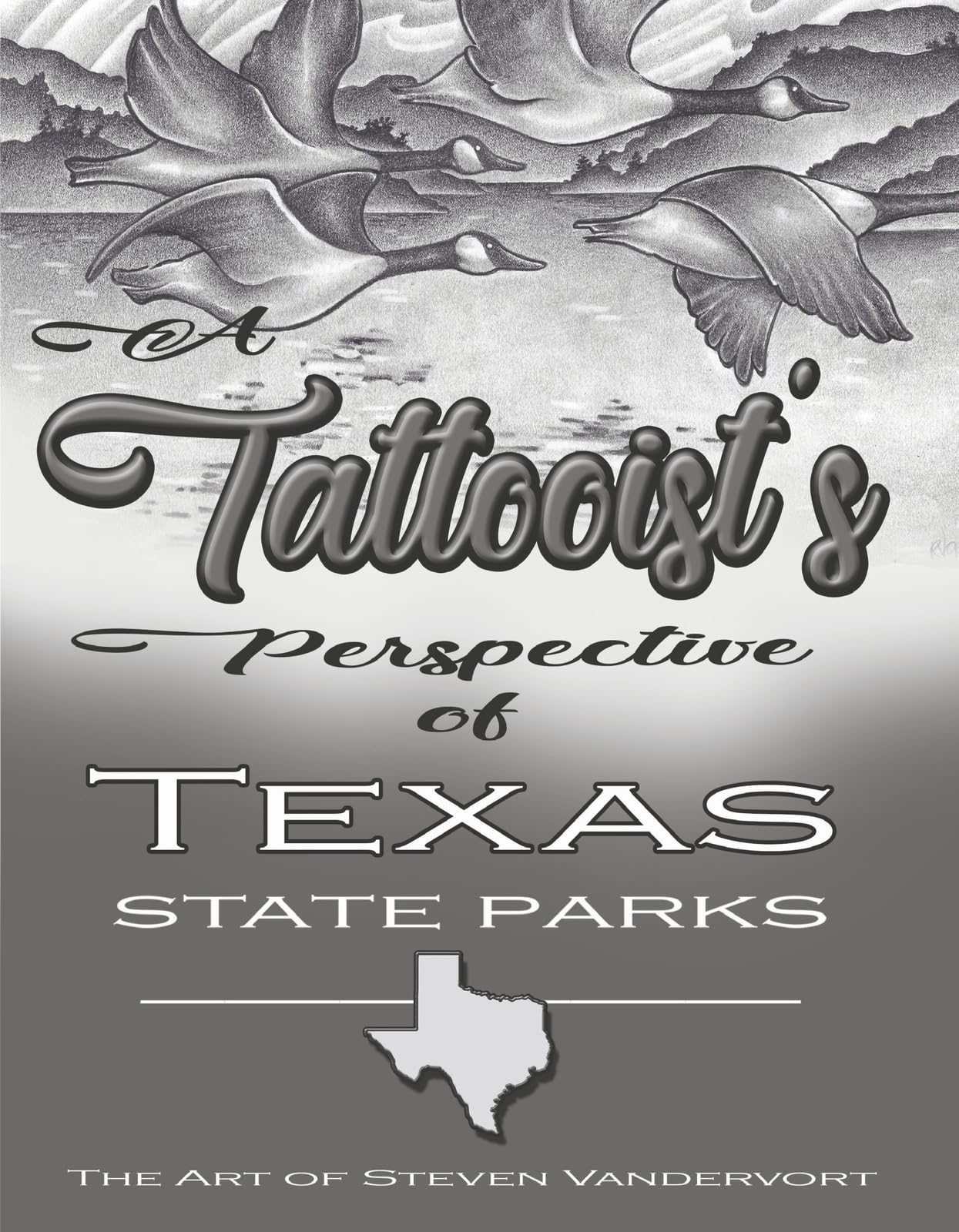 Texas State Parks livre de tatouage et illustrations nature USA