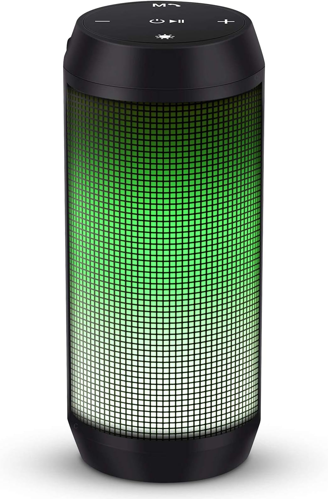 ELEHOT-Store Bluetooth Speaker Portable Music Box LED Bluetooth Box Wireless with Hands-Free Function for Mobile Phone and PC Micro SD and USB