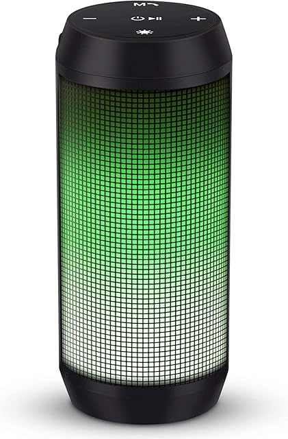 Głośnik Bluetooth Przenośna pozytywkaPrzenośny głośnik Bluetooth z 5 trybami ładowania USB Wydajne bezprzewodowe głośniki Bluetooth z radiem FM Obsługa karty TF/pamięci USB