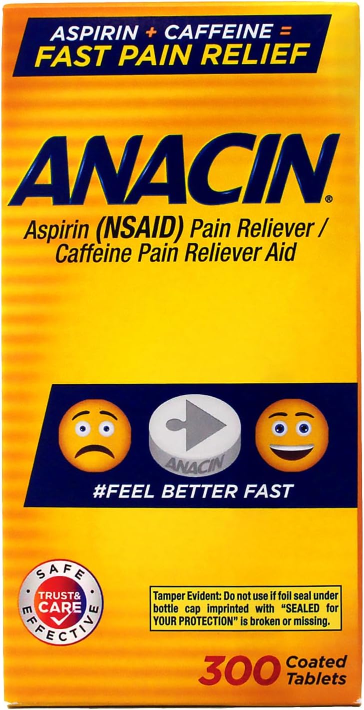 Anacin Tablets 300 Tablets (Pack of 7)