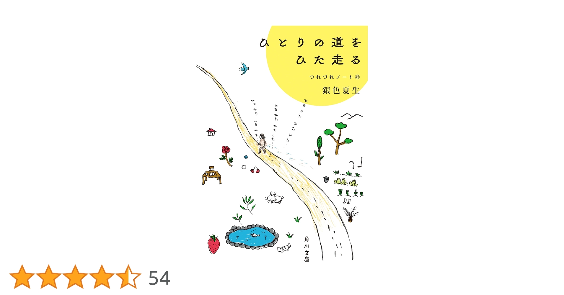 ひとりの道をひた走る つれづれノート45 (角川文庫) | 銀色 夏生