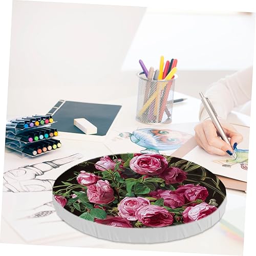 Miniatura 4 de 2 tableros ovalados de lona para pintar de algodón imprimado panel de lienzo ácido artista tableros de lona para profesionales, pintores de