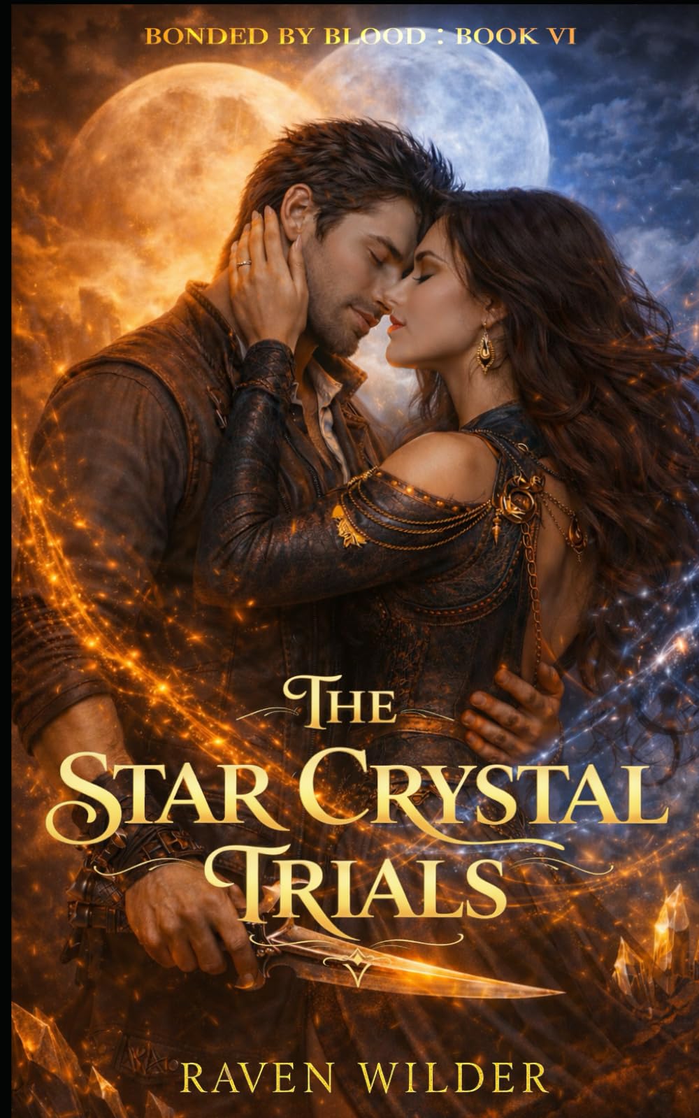 The Star Crystal Quest: A Grumpy/Sunshine Paranormal Quest Romance (Bonded By Blood)