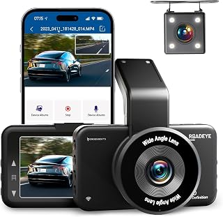 CrossBeats RoadEye DC02 | Dual Channel Dash Camera for Car Front and Rear| 2.7K Dash Cam for Car 5MP FHD ADAS Night Vision... Price In India