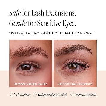Borboleta Lash Serum, Eyelash Serum for Longer, Thicker, er Looking Natural Eyelashes, (Full Size, 3 Month Supply)