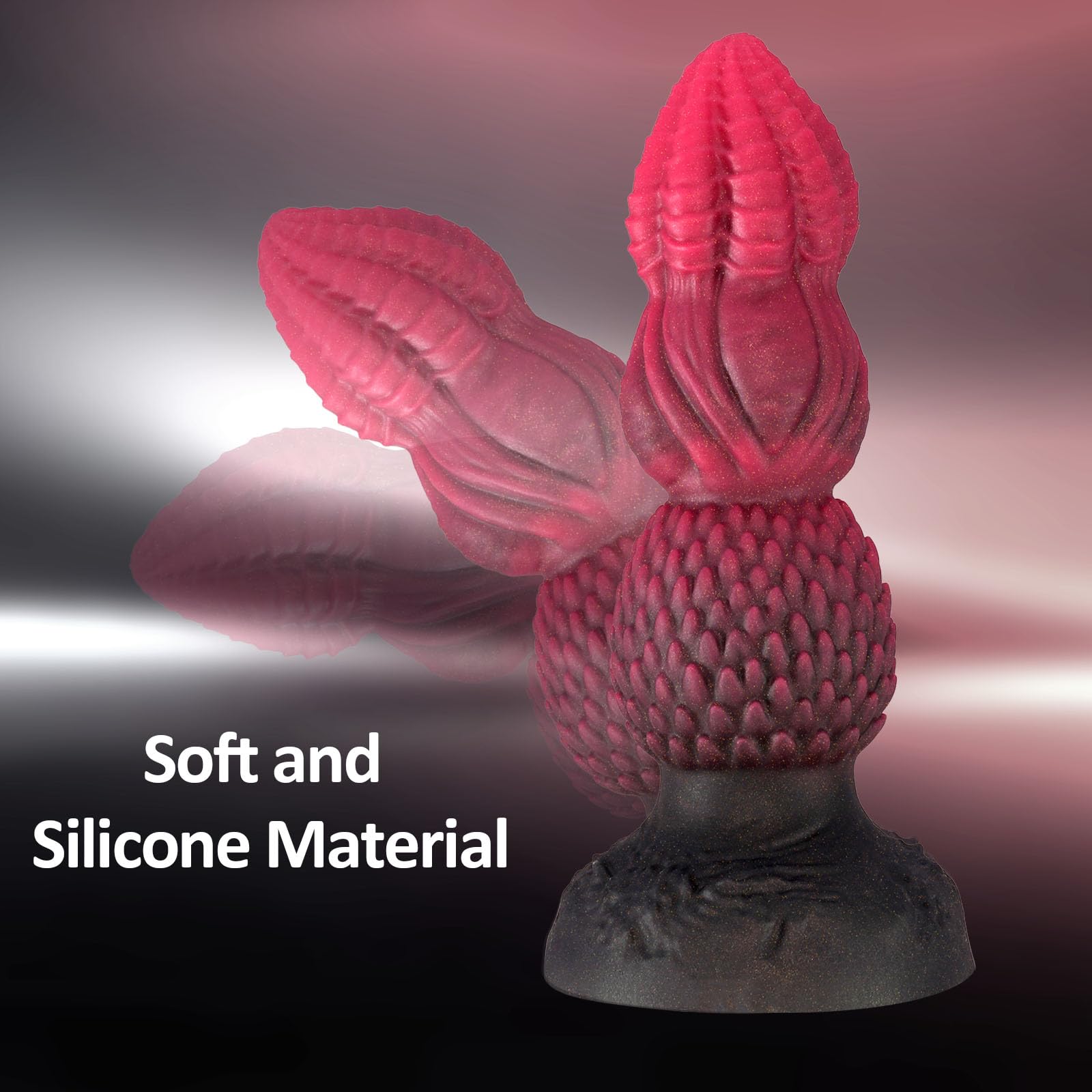8.6cm diametro énorme épais gode, 29cm monster fantasy 3 festival gode, XXL rose rouge anale perle prostate adulte sex toys g-point homme gay femme avec ventouse