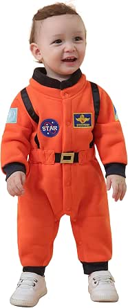LXKIKMM Baby Astronaut Jumpsuit Costume