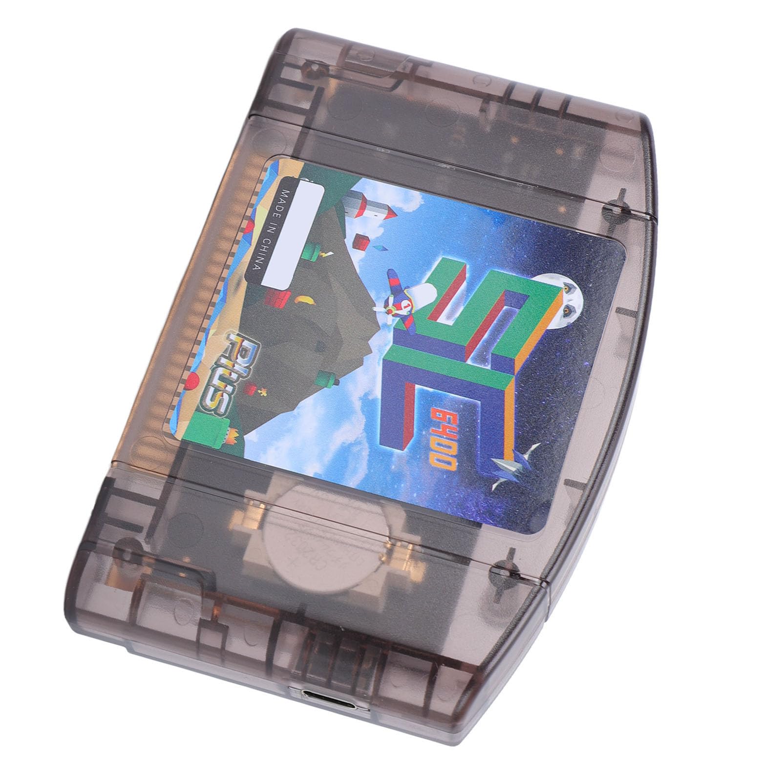 Annadue Cartuccia di Gioco Open Source Adatta per N64, Supporto per Cartuccia di Gioco retrò per 64DD, di a Lettura Rapida (#1)