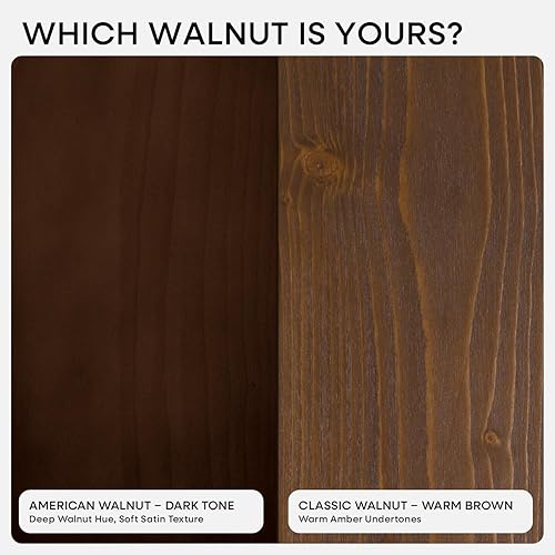 Vista 8 de Homeforia Estante flotante de nogal de 12 pulgadas, estantes flotantes pequeños de madera real maciza de alta gama de 12 pulgadas para montaje