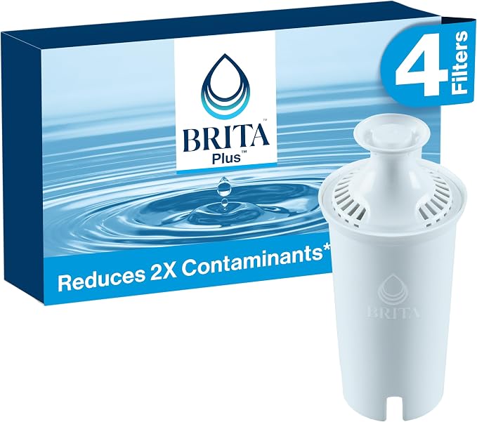Brita Plus Water Filter - Pack of 4