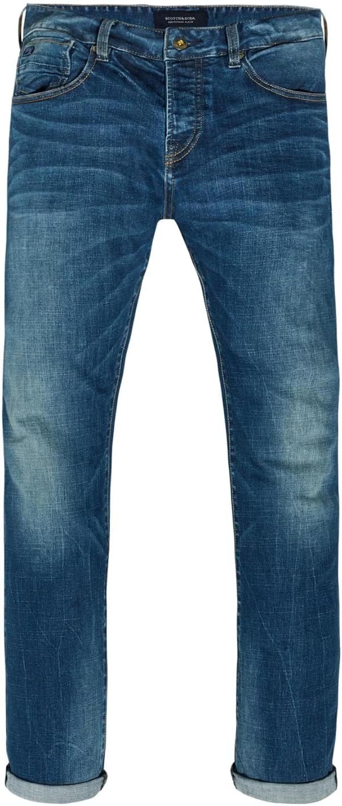 Scotch \u0026 Soda Men's 141233 Straight Leg 