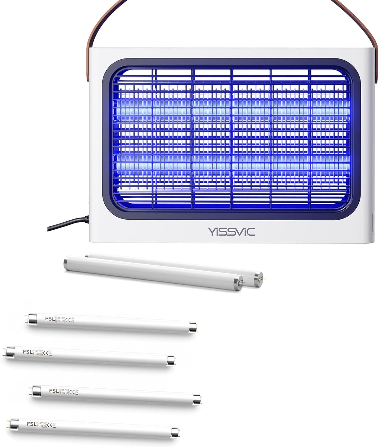 YISSVIC 20W Indoor Bug Zapper Plus Extra 6 Bulbs