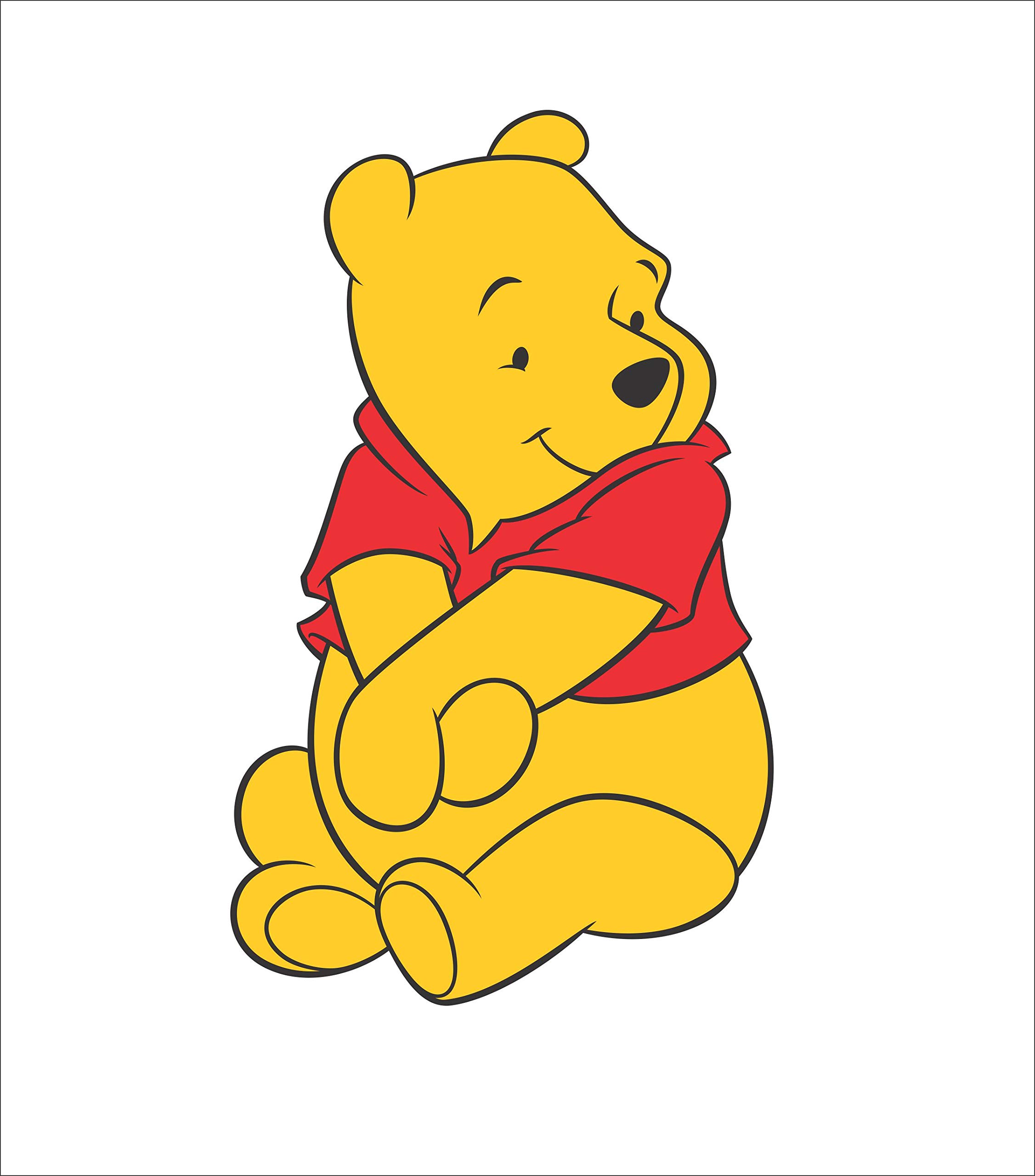 Decor Kafe Winnie The Pooh Multicolor Wall Sticker - Wall Decal Sticker - (91 Cm X 55 Cm) (B07QJVX2YX) Amazon Price History, Amazon Price Tracker