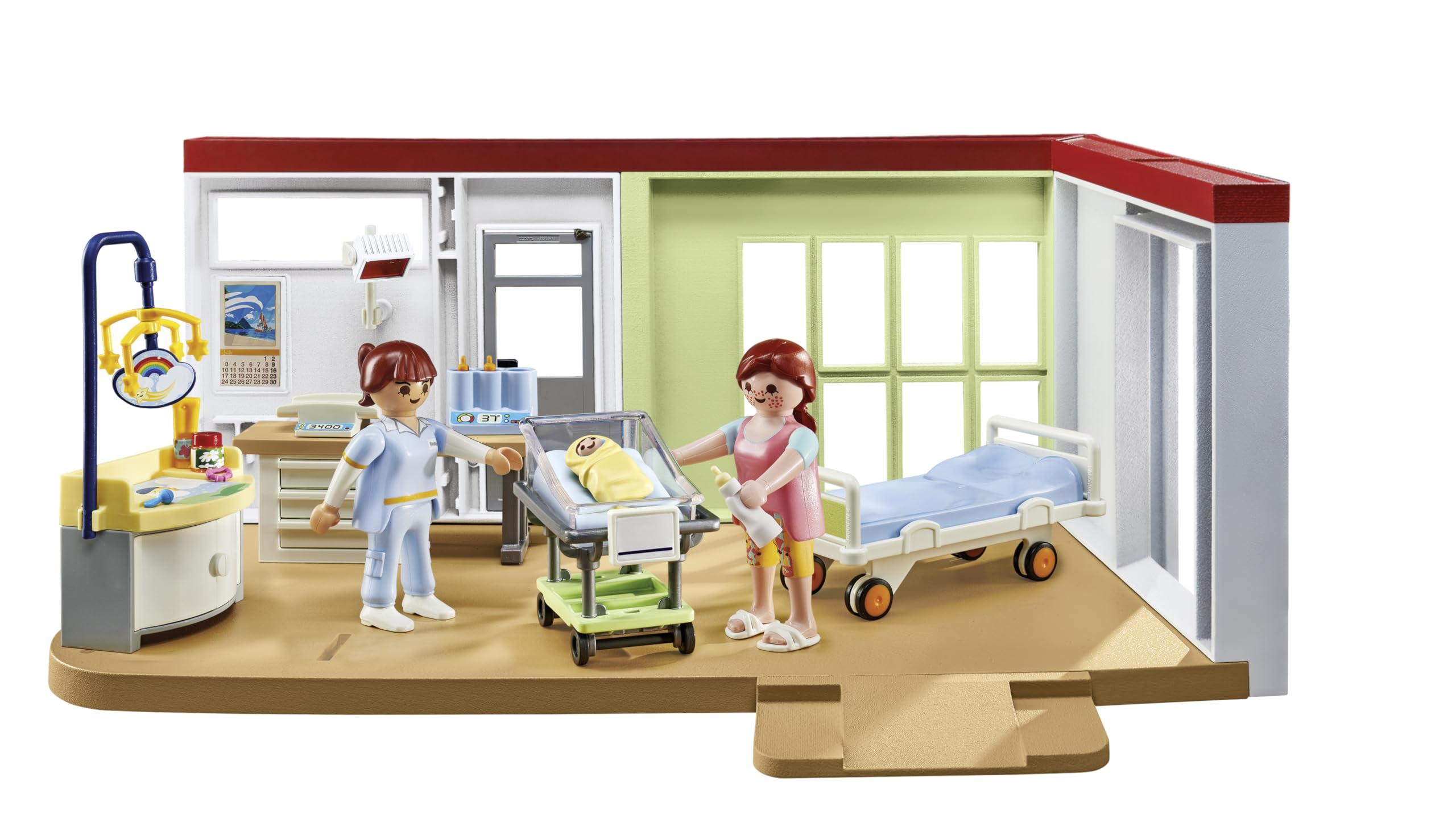 PLAYMOBIL Action Heroes 71616 Oddział położniczy zestaw dla dzieci od 4 lat