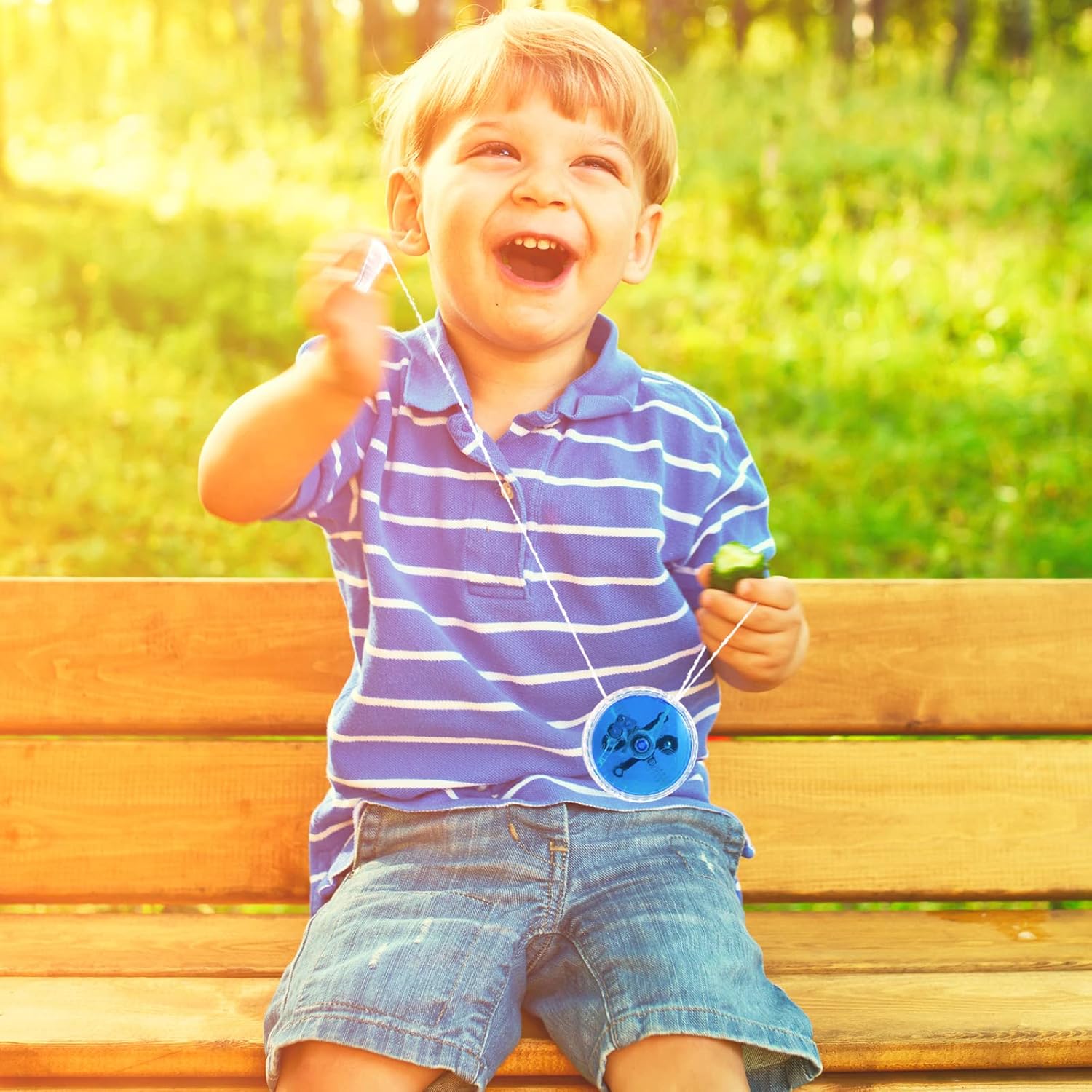 54 Pieces LED Light Up Yo Yo for Kids Plastic Bearing Responsive Trick Ball Beginner Level Yo Yo with LED Lights Colorful for Beginner Birthday Christmas Party Favors Goodie Bag Filler, Random Colors