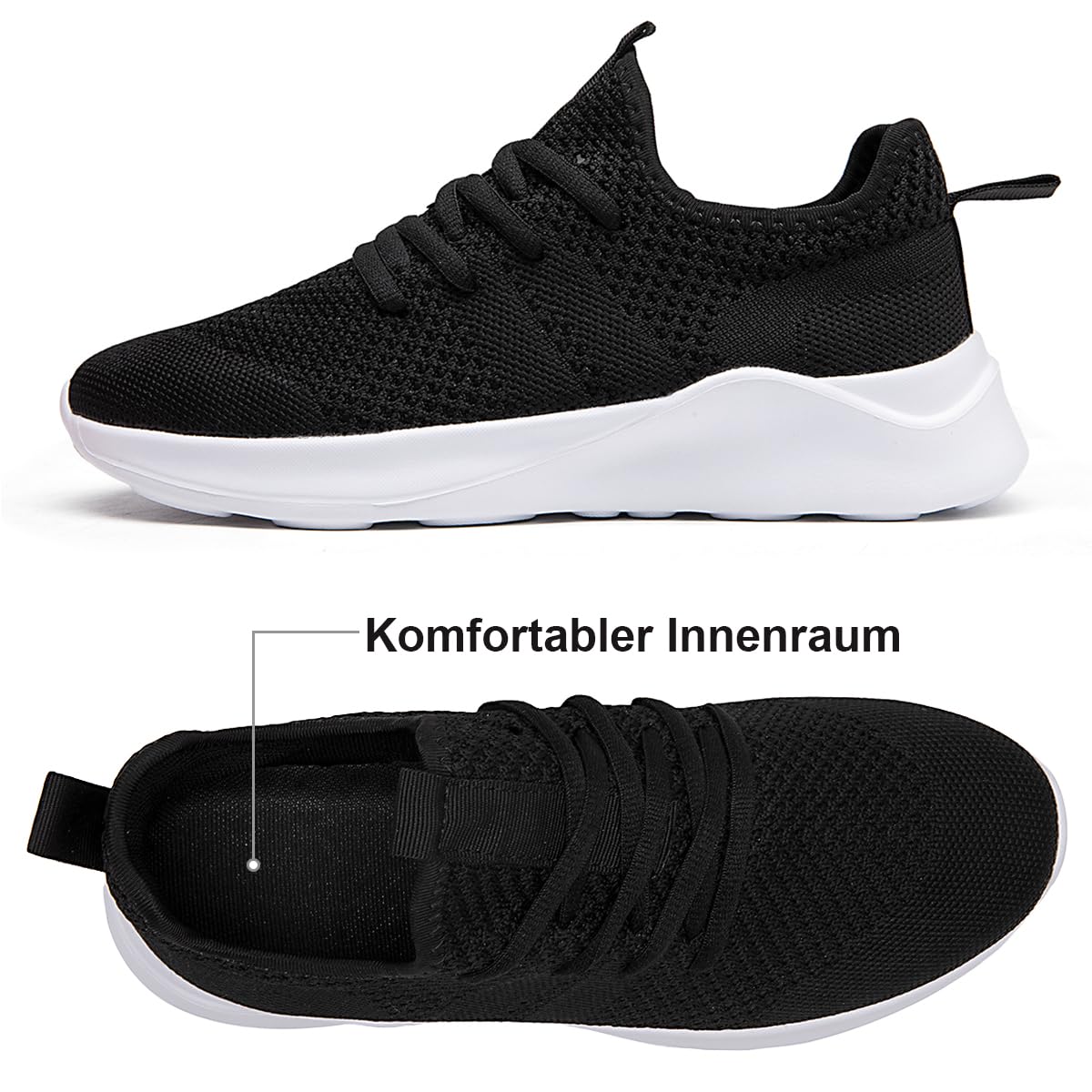 DLWKIPV Zapatos Deportivos para Caminar Ocio En Carretera Zapatos para Correr para Hombre Zapatillas Deportivas Sin Cordones para Gimnasia