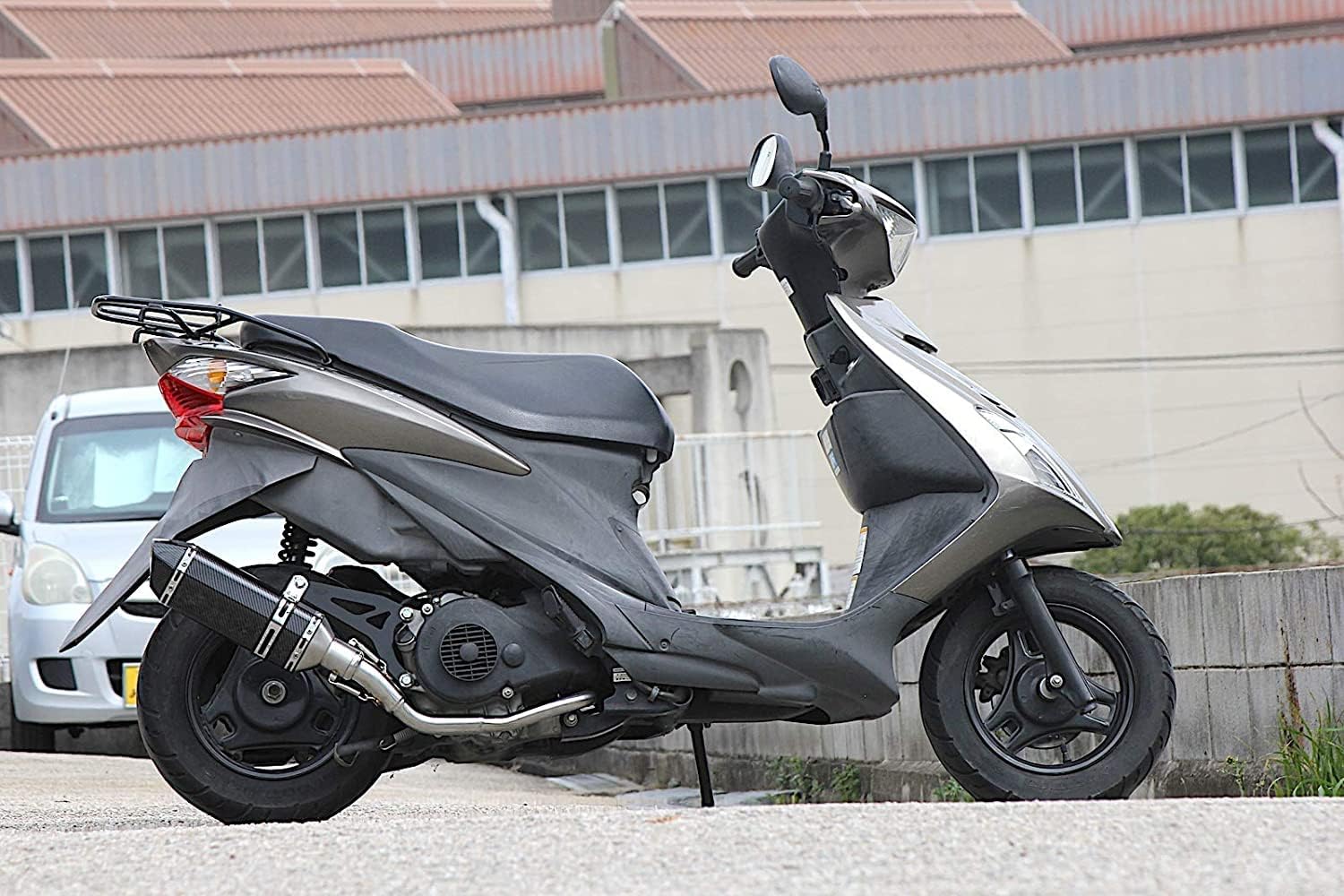 アドレスV125S アドレスV125G バイクマフラー EBJ-CF4EA EBJ-CF4MA O2