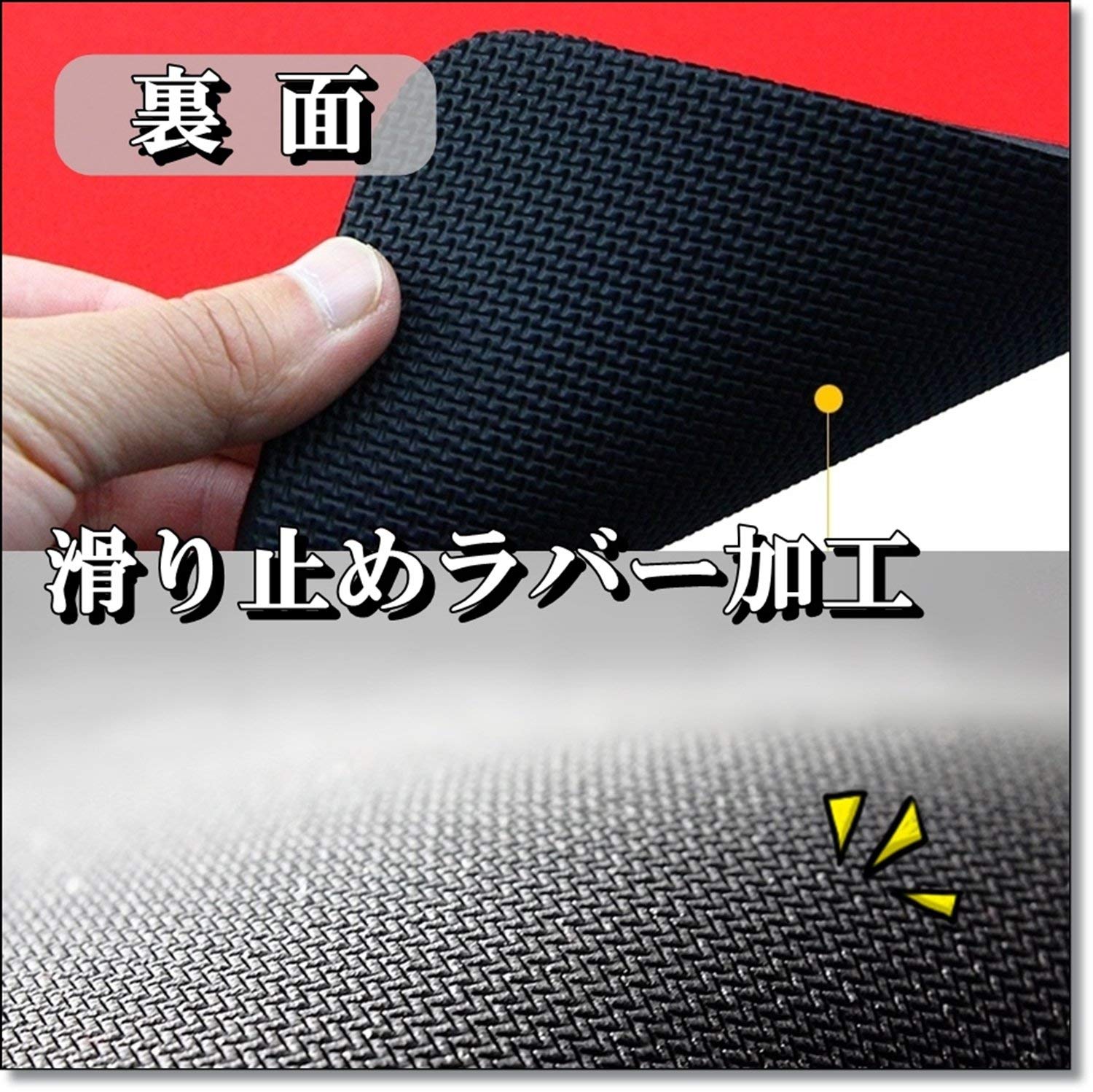 Amazon | 選べる3色 本格 派 滑らか クロースアップマット 裏面ラバー 