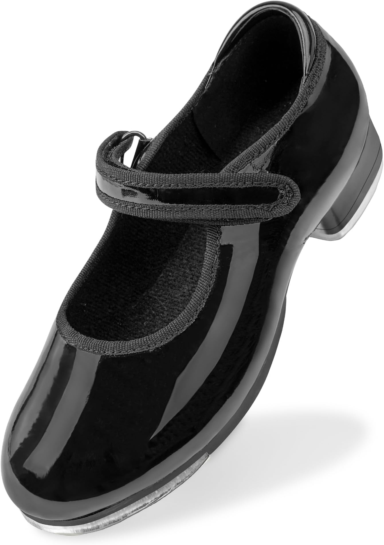 Tap Shoes for Girls Toddler Boys PU Leather Dance Shoes(Toddler/Little Kid/Big Kid)