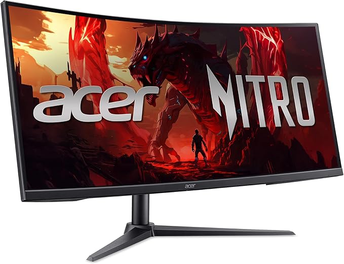 Monitor Gamer Curvo 34" QHD 3440 x 1440 200Hz 1ms miniatura 8