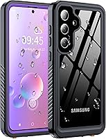 Vista 16 de Funda para Samsung Galaxy S24, impermeable IP68 con [protector de pantalla/cámara incorporado] [resistente a golpes militares de 14 pies] funda